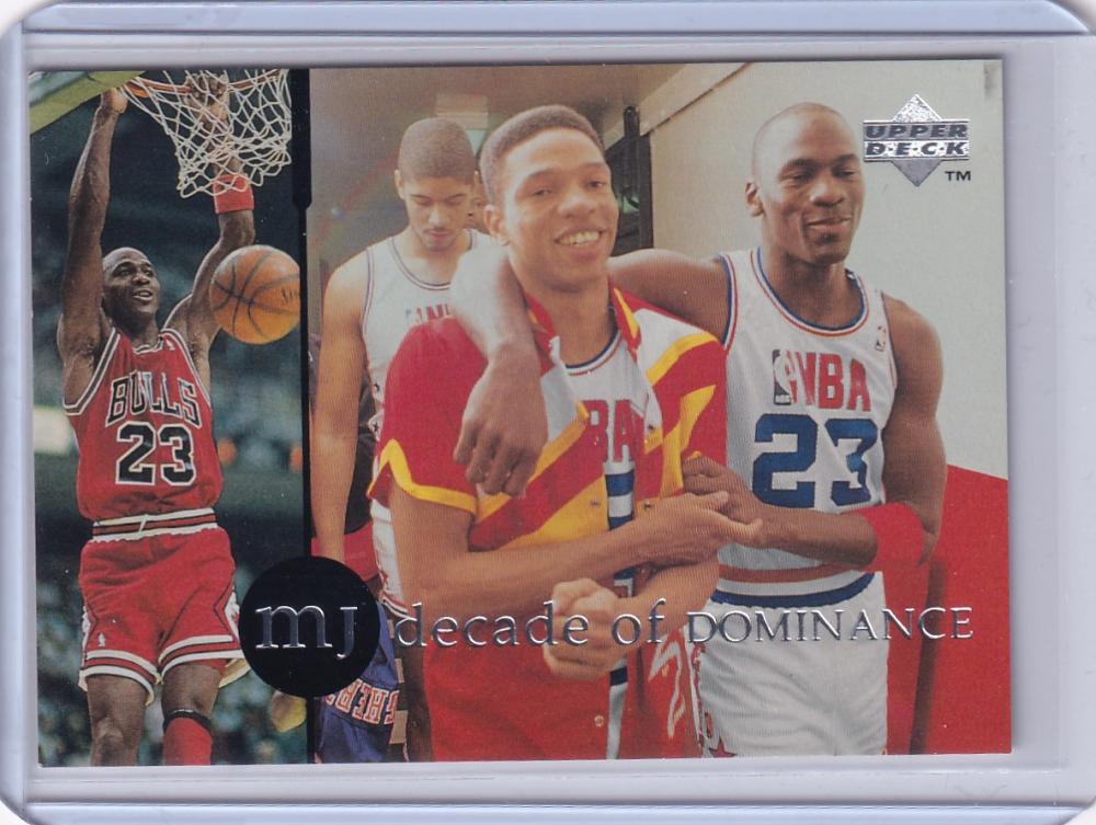 1994-95 Upper Deck Michael Jordan J4 Decade Of Dominance /Nba All-